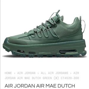 Army Green Womens Jordan Air Mae 👟